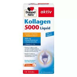 DOPPELHERZ Kolagén 5000 tekuté tyčinky, 14X10 ml