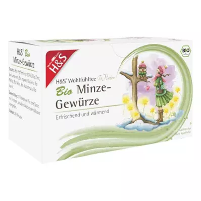 H&S zimný čaj Bio mätové korenie filtračné vrecko (20x2,0 g) H&S zimný čaj Bio mätové korenie filtračné vrecko (20x2,0 g)