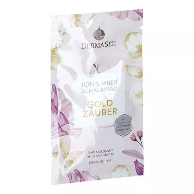 Dermasel Bublinkový kúpeľ z Mŕtveho mora Gold Magic (40 ml) Dermasel Bublinkový kúpeľ z Mŕtveho mora Gold Magic (40 ml)
