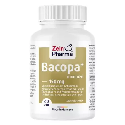 BACOPA Monnieri Brahmi 150 mg kapsuly, 60 kapsúl