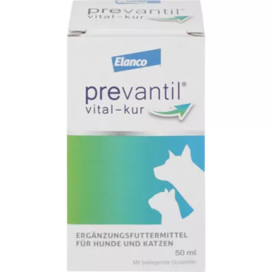 PREVANTIL vital-kur suspenzia pre psy/mačky, 50 ml