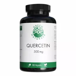 GREEN NATURALS Kvercetín 500 mg kapsuly s vysokou dávkou, 180 ks