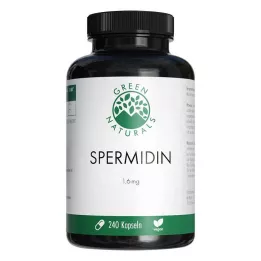 GREEN NATURALS Spermidín 1,6 mg vegánske kapsuly, 240 ks