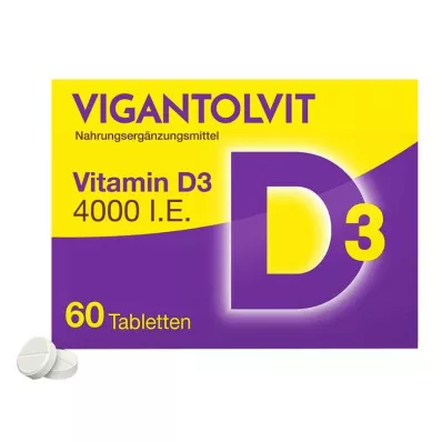 Vigantolvit 4 000 IU tablety vitamínu D3, 60 ks Vigantolvit 4 000 IU tablety vitamínu D3, 60 ks