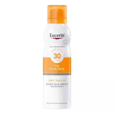 Eucerin Telový sprej na opaľovanie na suchý dotyk LSF 30 (200 ml) Eucerin Telový sprej na opaľovanie na suchý dotyk LSF 30 (200 ml)