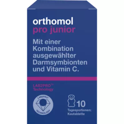 ORTHOMOL pro junior žuvacie tablety, 10 ks