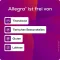 Allegra tablety na alergiu 20 mg tablety, 20 ks