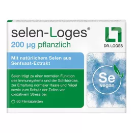 SELEN-LOGES 200 μg bylinné filmom obalené tablety, 60 ks