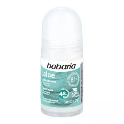 Babaria Aloe Vera Deodorant Roll-on 48 hodín (50 ml) Babaria Aloe Vera Deodorant Roll-on 48 hodín (50 ml)