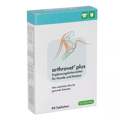 CP arthrovet plus doplnkové krmivo pre psov / mačky, 90 ks