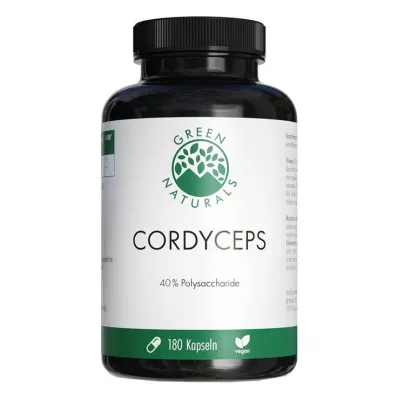 Green Naturals Cordyceps sinensis kapsuly, 180 ks