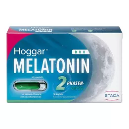 HOGGAR Melatonín DUO Kapsule na spanie, 30 kapsúl