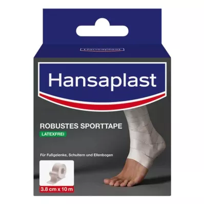 Hansaplast robustná športová páska 3,8 cmx10 m biela, 1 kus
