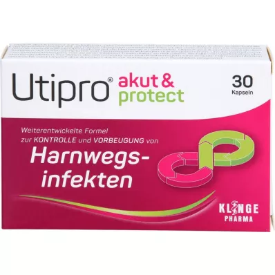 UTIPRO akut &amp; chrániť tvrdé kapsule, 30 ks