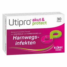 UTIPRO akut &amp; chrániť tvrdé kapsule, 30 ks