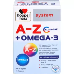 DOPPELHERZ A-Z+Omega-3 systémové kapsuly all-in-one, 60 ks