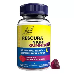 BACHBLÜTEN Original Rescura Night Gummies Berry, 60 ks
