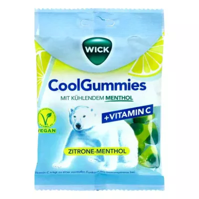 Wick Cool Gummies Lemon Mentol (90 g) Wick Cool Gummies Lemon Mentol (90 g)