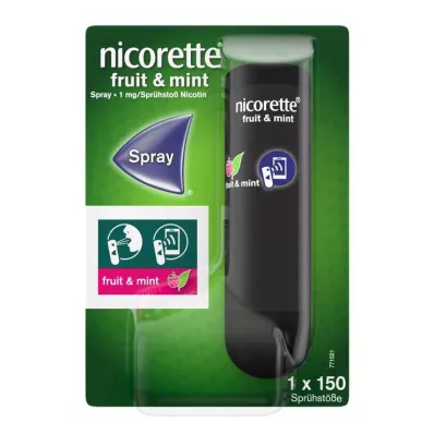 Nicorette Fruit &amp; Mint Spray 1 mg / sprej Nfc, 1 ks