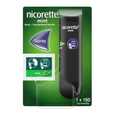 nicorette Mint sprej s 1 mg nikotínu v spreji, 1 ks