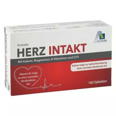 Tablety Heart Intact s draslíkom + horčíkom + vitamínmi B, 120 ks