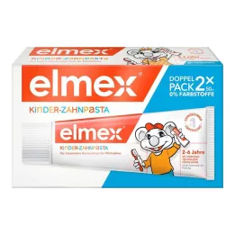ELMEX Detská zubná pasta 2-6 rokov Duo Pack, 2x50 ml