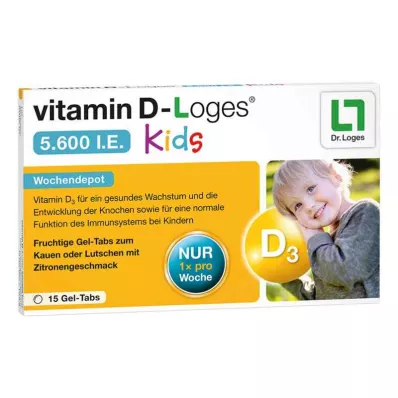 vitamín D-Loges 5 600 medzinárodných jednotiek pre deti týždenne (15 kusov) vitamín D-Loges 5 600 medzinárodných jednotiek pre deti týždenne (15 kusov)