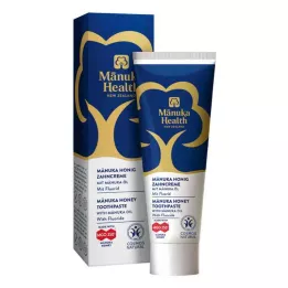 MANUKA HEALTH Medová zubná pasta s fluoridom, 75 ml