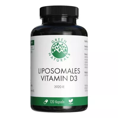 Green Naturals Vitamin D3 lipozomálne vysokodávkové kapsuly, 120 kusov Green Naturals Vitamin D3 lipozomálne vysokodávkové kapsuly, 120 kusov