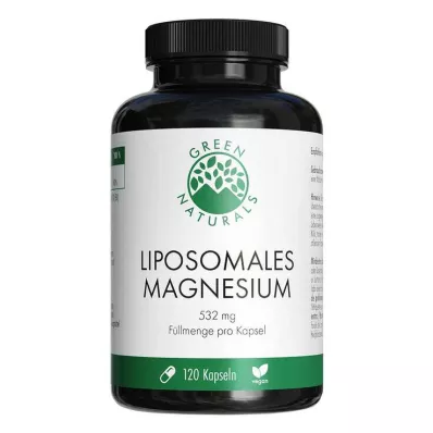 GREEN NATURALS Magnézium citrát lipozomálne veg. kapsule, 120 ks