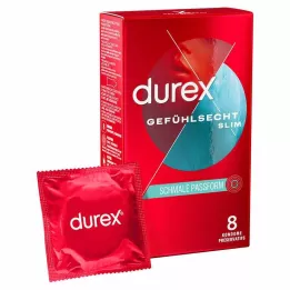 DUREX Kondómy Sensitive Slim, 8 ks