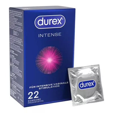 durex® Intense kondómy, 22 ks