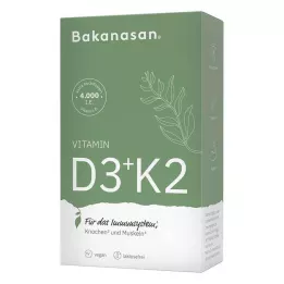 BAKANASAN Vitamín D3+K2 Kapsule, 60 kapsúl
