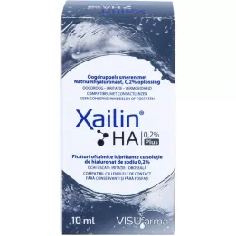 XAILIN HA 0,2% Plus očné kvapky, 10 ml