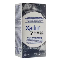 XAILIN HA 0,2% Plus očné kvapky, 10 ml