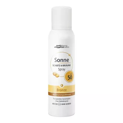Ochrana pred slnkom &amp; opálený aerosólový sprej bronzový LSF 50, 150 ml