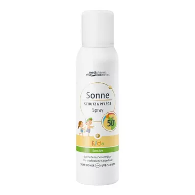 Ochrana pred slnkom &amp; Ošetrujúci sprej pre deti LSF 50 + , 150 ml