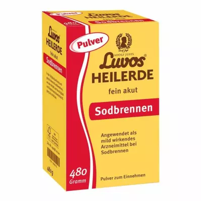 Luvos liečivý íl jemný prášok na akútne pálenie záhy, 480 g Luvos liečivý íl jemný prášok na akútne pálenie záhy, 480 g