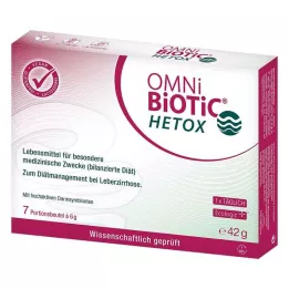 OMNI BiOTiC HETOX Vrecúško s práškom, 7X6 g