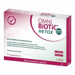OMNI BiOTiC HETOX Vrecúško s práškom, 7X6 g