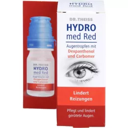 DR.THEISS Hydro med Červené očné kvapky, 10 ml