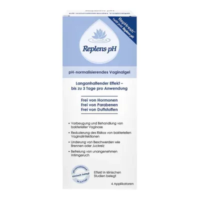 Predplnené aplikátory Replens pH vaginálny gél, 4 ks Predplnené aplikátory Replens pH vaginálny gél, 4 ks