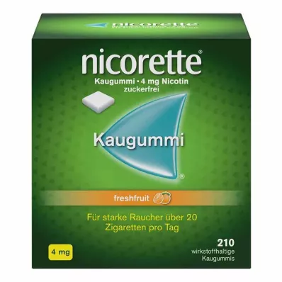 nicorette® žuvačka čerstvé ovocie, 4 mg nikotínu, 210 kusov nicorette® žuvačka čerstvé ovocie, 4 mg nikotínu, 210 kusov