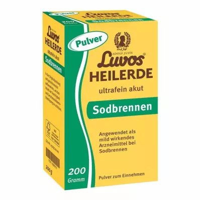 Liečivý íl Luvos ultra jemný prášok na akútne pálenie záhy, 200 g Liečivý íl Luvos ultra jemný prášok na akútne pálenie záhy, 200 g