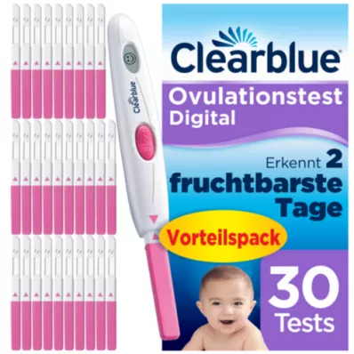 CLEARBLUE Ovulačný test digitálny, 30 ks