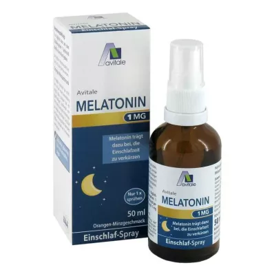 MELATONIN 1 mg sprej na spanie, 50 ml