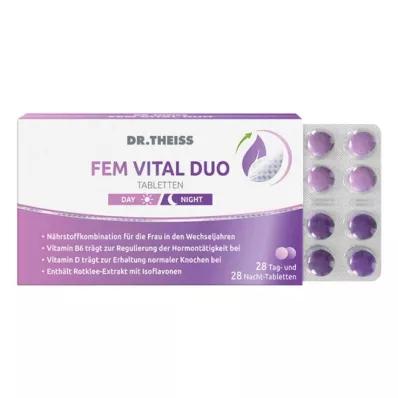 Tablety Dr.Theiss Fem Vital Duo, 56 ks