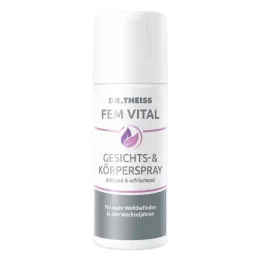 DR.THEISS FEM VITAL Sprej na tvár &amp; Telový sprej, 50 ml