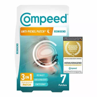 Compeed Čistenie náplastí proti pupienkom, 7 ks