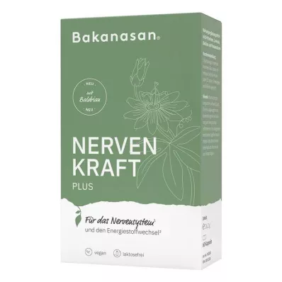 Bakanasan Nerve Power Plus Capsules, 60 ks Bakanasan Nerve Power Plus Capsules, 60 ks